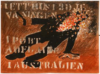 GÖSTA WERNER, 2 kassetter med 61 signerade färglitografier.