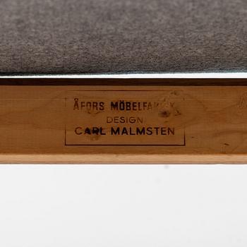 Carl Malmsten, matbord samt stolar, 6 st, "Ambassadör", Åfors Möbelfabrik och Bodafors.