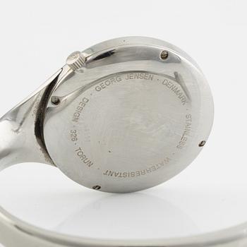 Georg Jensen, Vivianna, design Torun Bülow-Hübe, armbandsur, 33 mm.