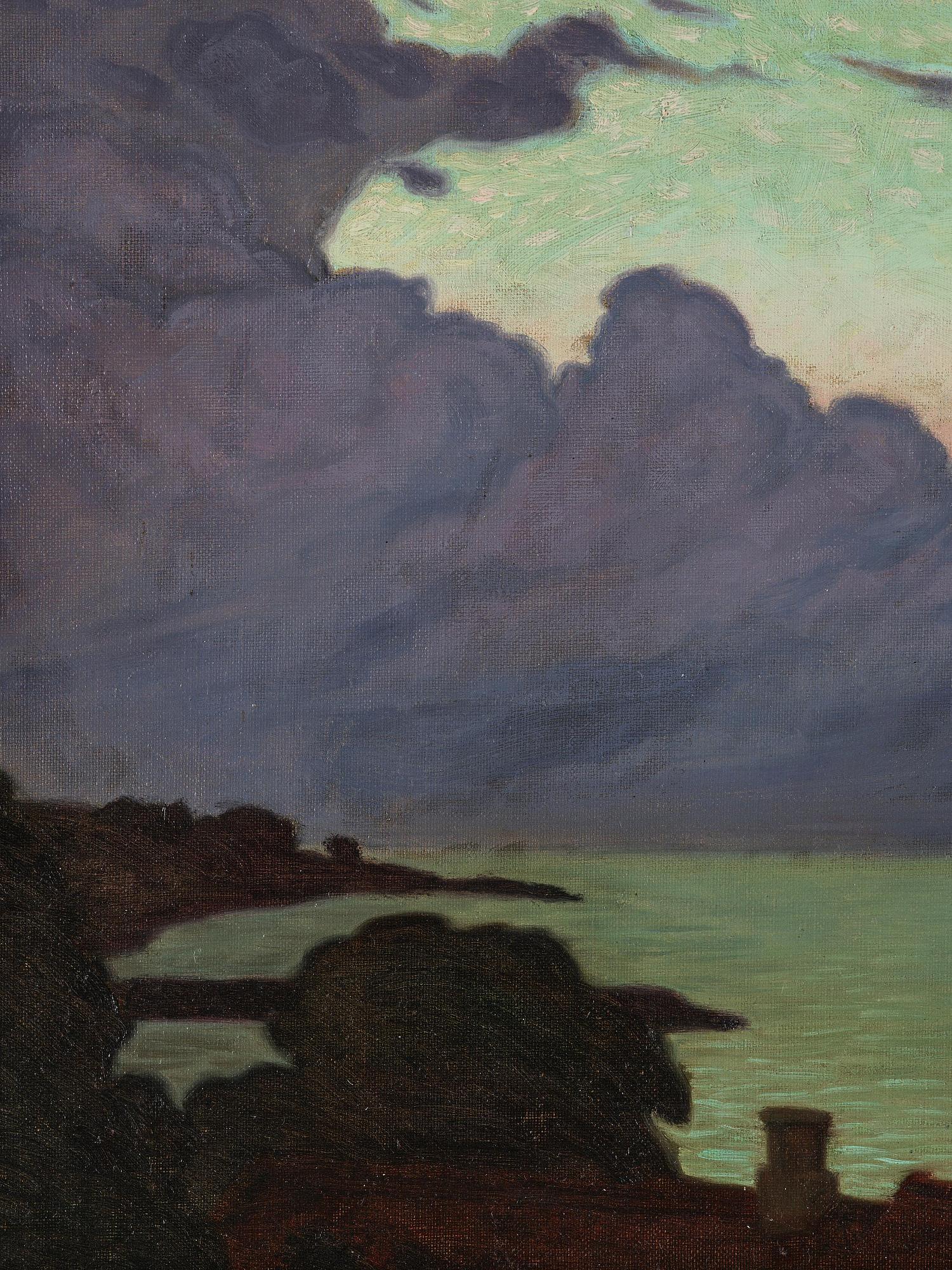 Arvid Werner Sundblad, "Afton vid Skelderviken".
