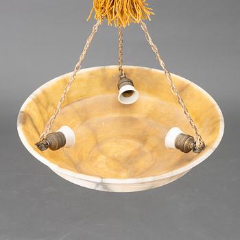 Takampel, alabaster, 1920-tal.