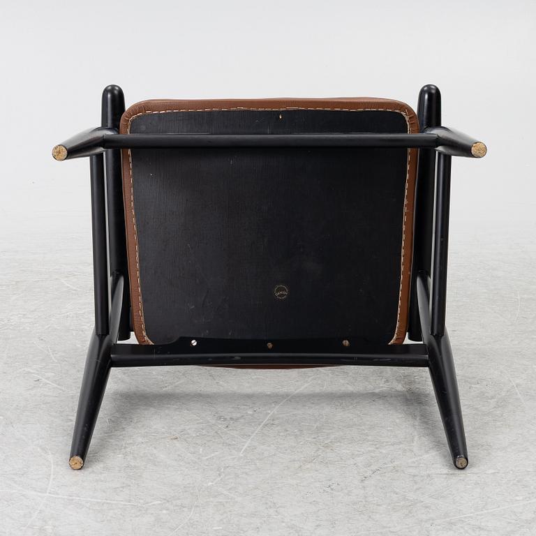 Hans J. Wegner, Armchair CH 35, Carl Hansen, Odense, Denmark.