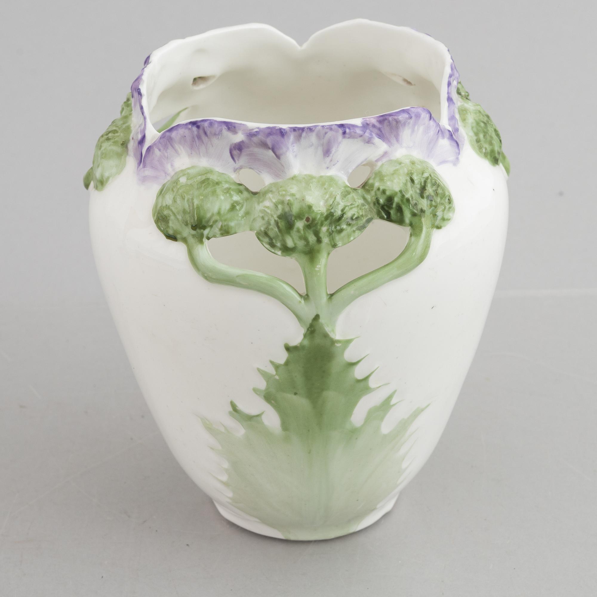 Vas, jugend, Rörstrand, tidigt 1900-tal.