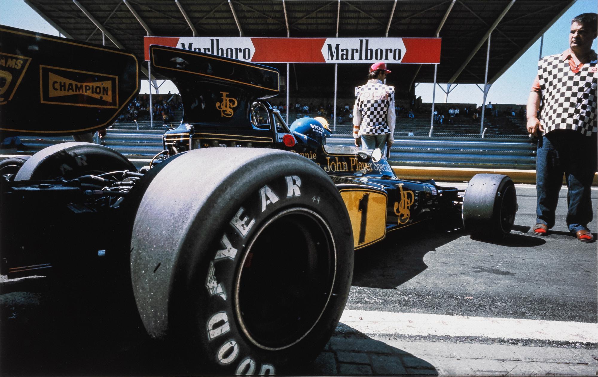 Kenneth Olausson, 'Ronnie Peterson segrar på Monza 1974'.