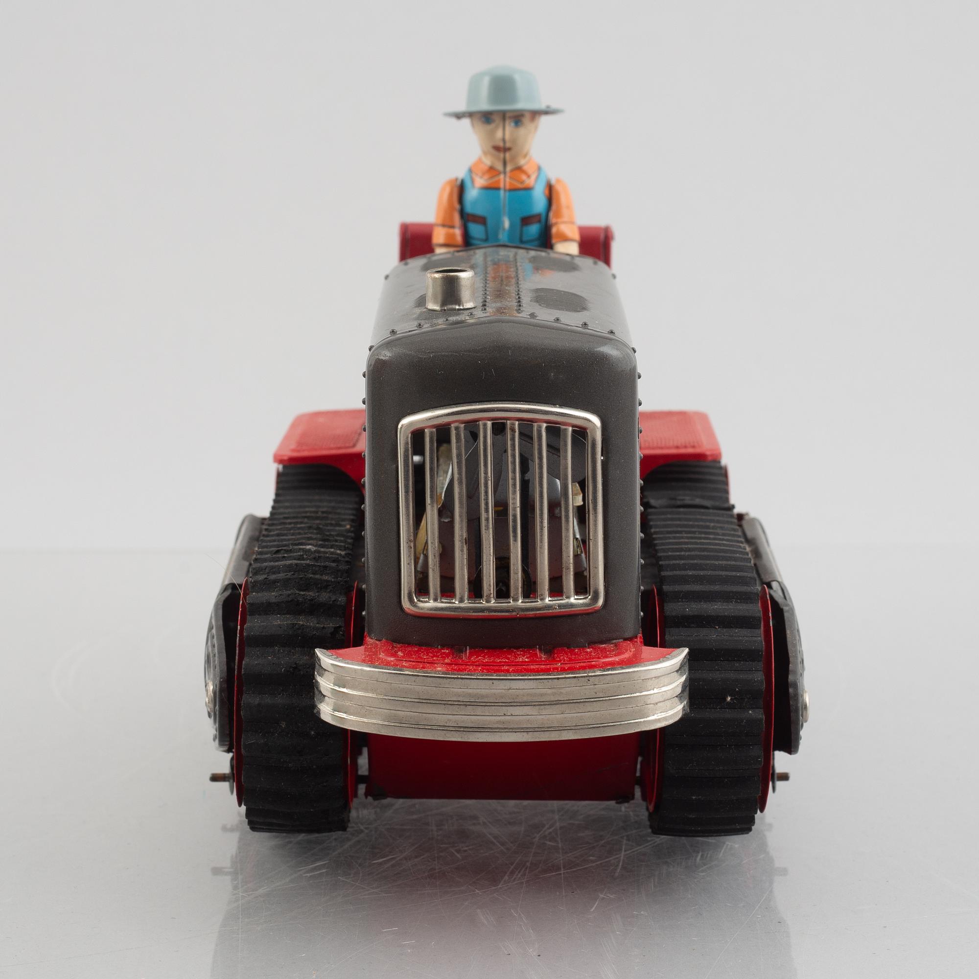 Toy, Piston Action, "Tractor", T.N., Japan, 1950s/60s.