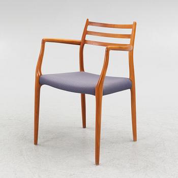 Niels Møller, armchair, "model 62", J.L. Møller's Furniture Factory, Denmark, second half of the 20th century.