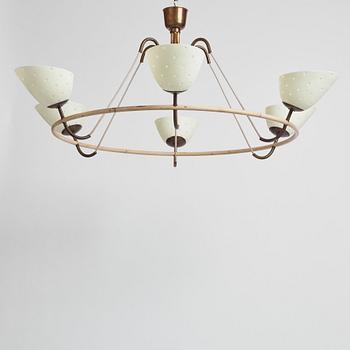 Hans Bergström, takkrona, ateljé Lyktan, Åhus 1930-40-tal.
