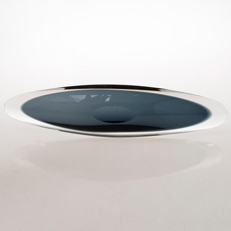 KAJ FRANCK, glasskulptur, signerad K. Franck, Nuutajärvi Notsjö -58.