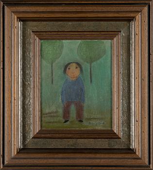 Nikolai Lehto, oil on board, signed and dated -81.