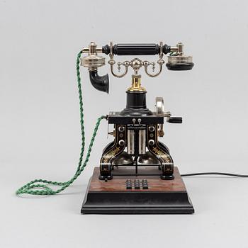 A 1990s table telephone "Taxen" by LM Ericsson.