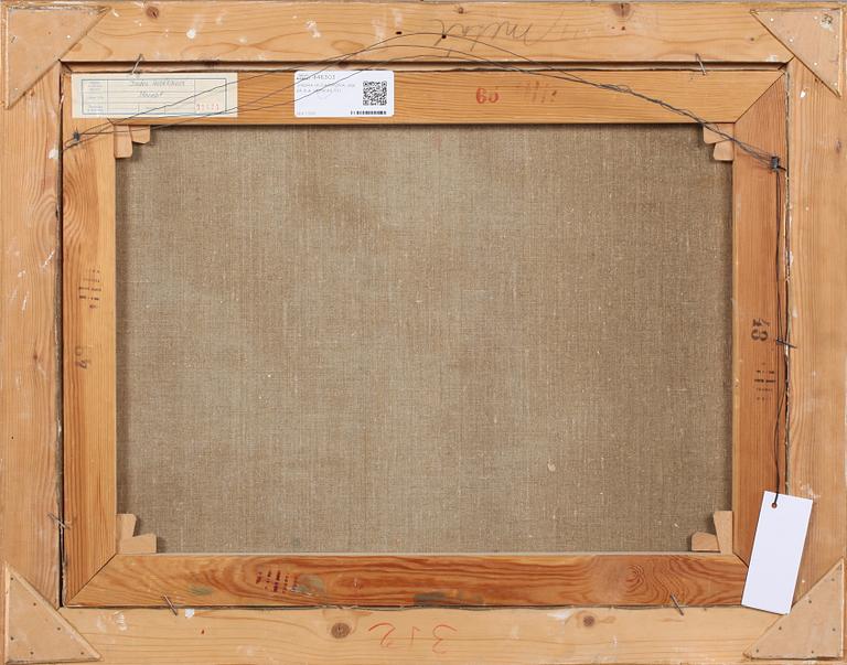 JINDRA HUSARIKOVA, olja på duk, signerad.