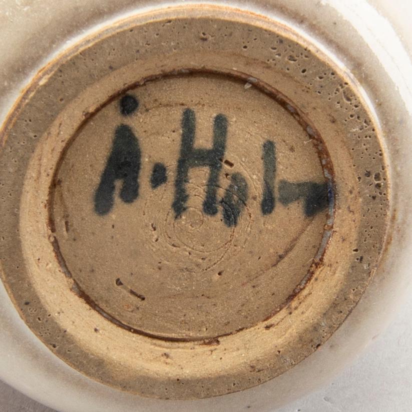 Åke Holm, three vases and two bowls.