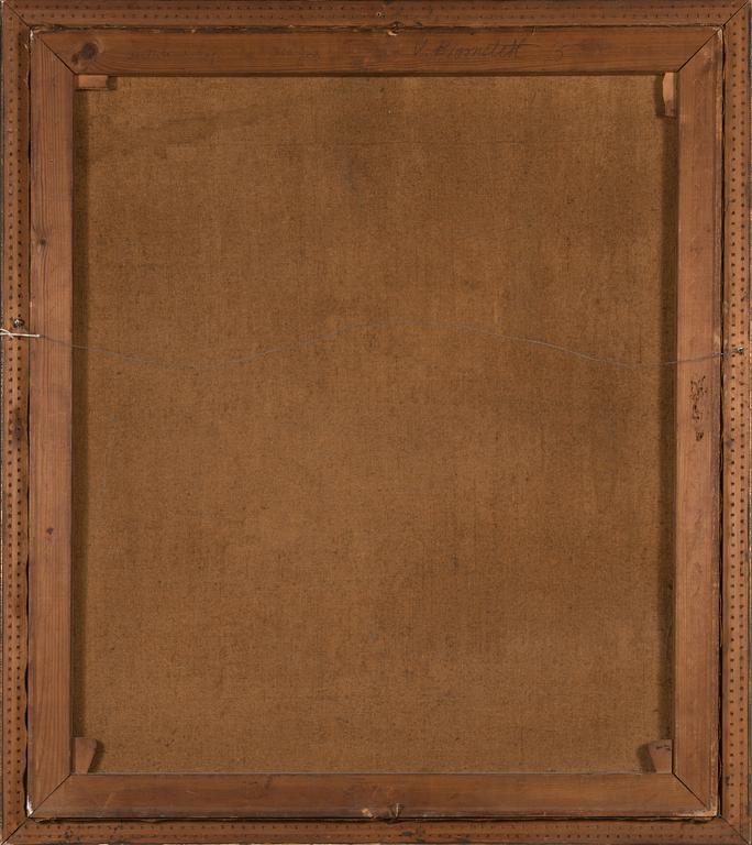 Väinö Blomstedt, Vinterlandskap i månsken.