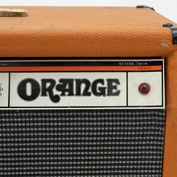 Orange, "Custom Reverb Twin",  gitarrförstärkare, modell 125, England, 1970-tal.