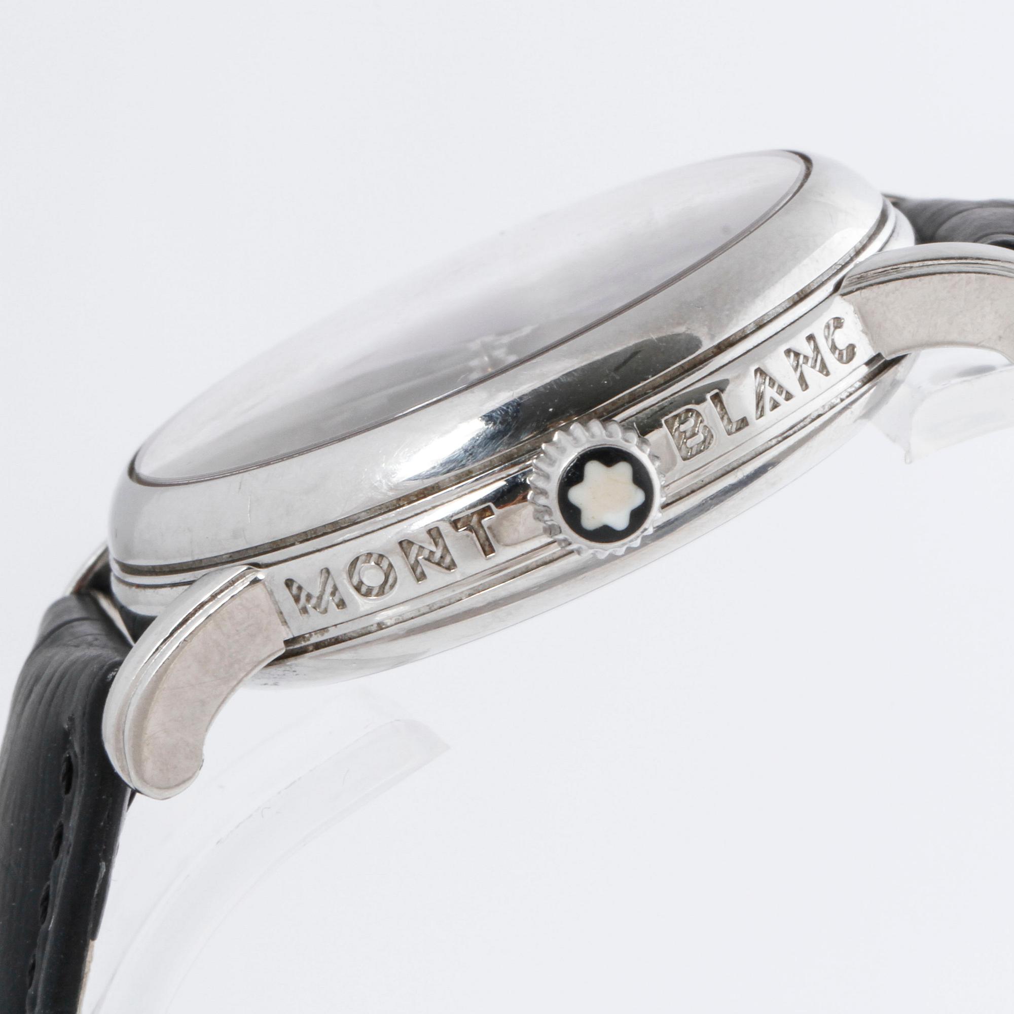 MONTBLANC, Meisterstück Star, wristwatch, 36 mm.