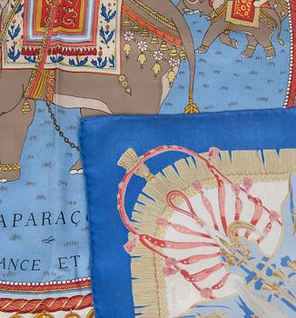 SCARF, "Caparaçons de la France et de l'Inde", Hermès.