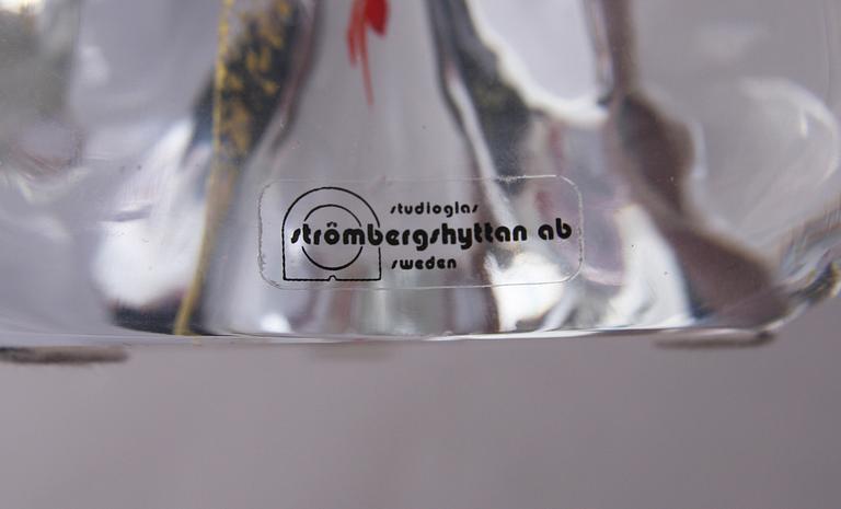 SKULPTUR, glas, Strömbergshyttan studio.