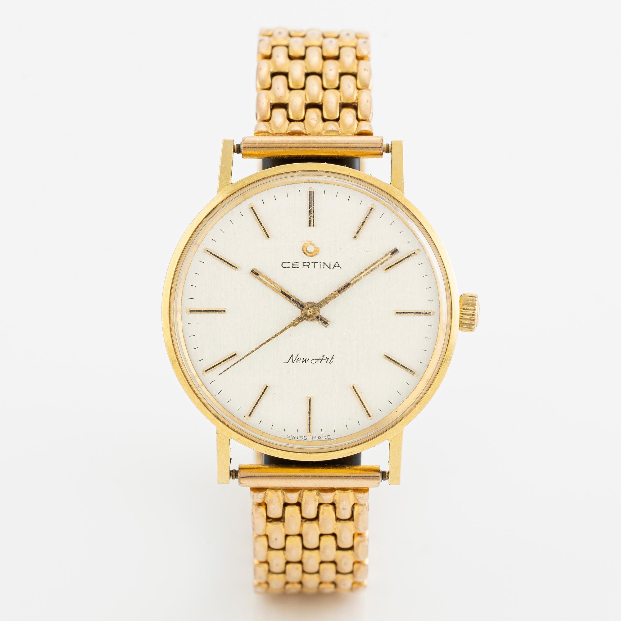 Certina, New Art, armbandsur, 33 mm.