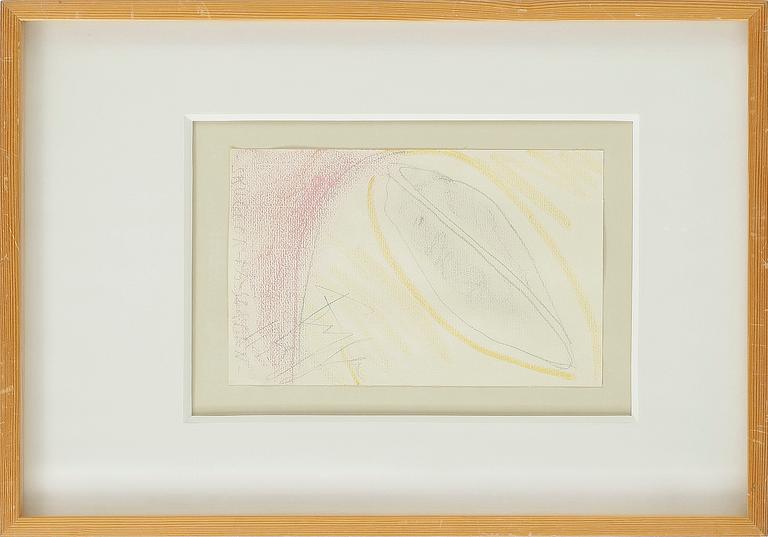 EDDIE FIGGE, teckning, signerad och daterad 1973.