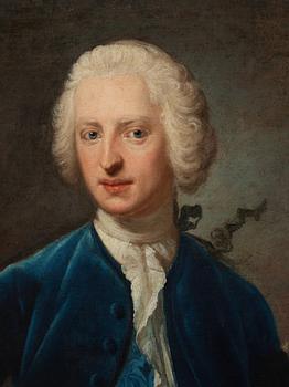 Johan Henrik Scheffel, Potrait, a pair. Depicting the brothers Christer Gustaf Fleming (1727-1748) and Axel Fleming (1728-1825).