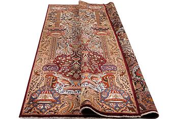 A carpet, Kashmar, ca. 390 x 290 cm.