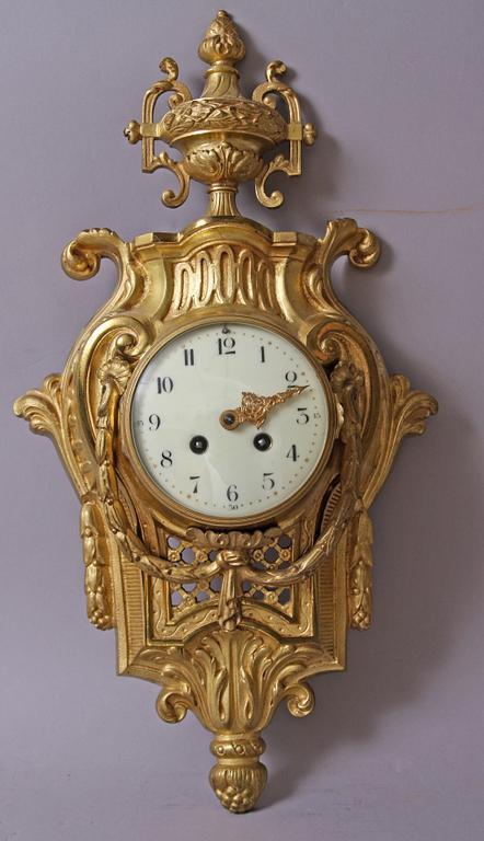 VÄGGPENDYL, Louis XVI-stil. 1800/1900-tal.