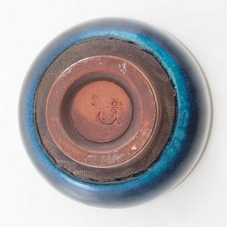 Wilhelm Kåge, Wilhelm Kåge, a Farsta stoneware vase, Gustavsberg Studio, signed and dated 6 March 1949.