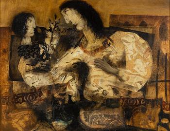 James Coignard, oil on paper/canvas, signed.