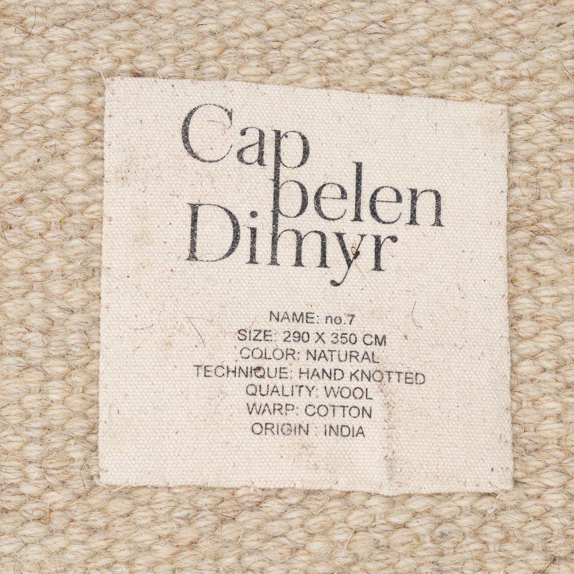 Cappelen Dimyr, rug, "no. 7", 290 x 350 cm.