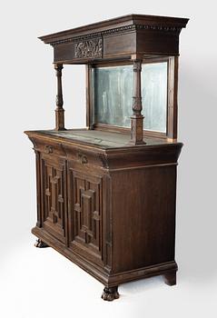 Cabinet, baroque style around the year 1900.
