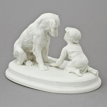 FIGURIN, parian, Gustafsberg, 1893.