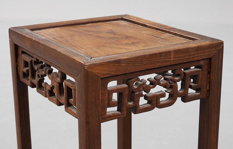 Two Chinese side tables, early 20th Century.