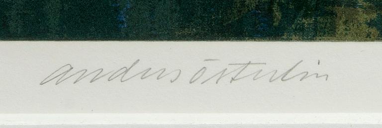 Anders Österlin, colour serigraphy, signed 131/150.