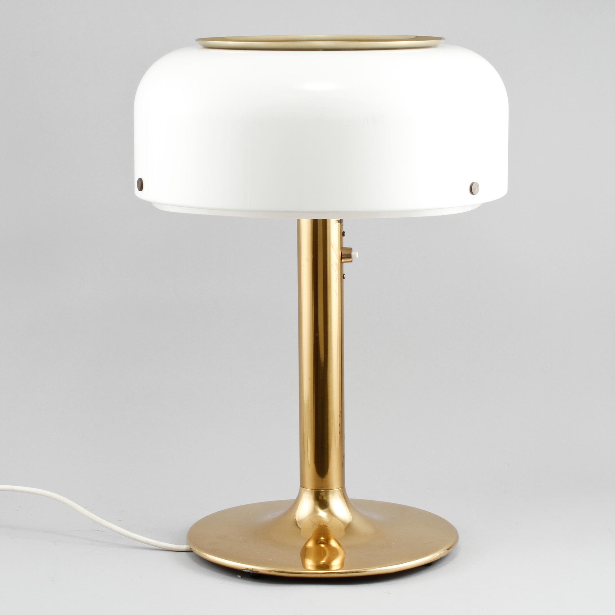 BORDSLAMPA, "Knubbling", Anders Pehrsson, Ateljé Lyktan, 1900-talets fjärde kvartal.