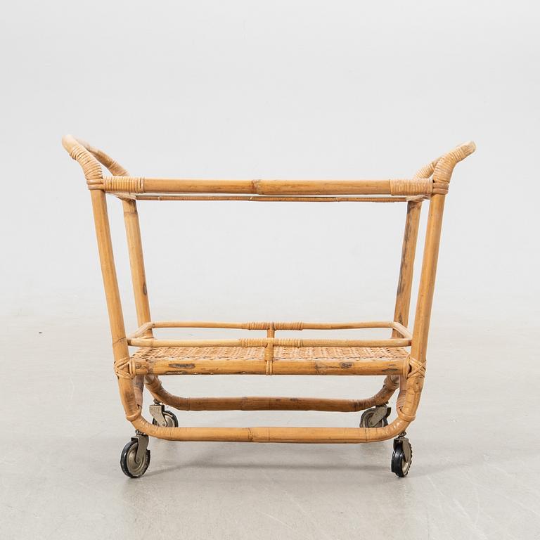 Serveringsvagn, 1900-talets mitt/andra hälft.