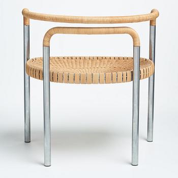 Poul Kjaerholm, a "PK 12" chair, edition E Kold Christensen, Denmark ca 1962.