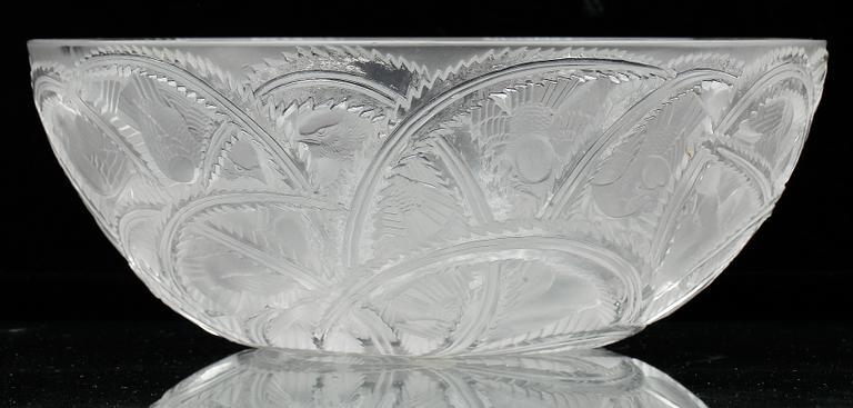 SKÅL, glas, signerad Lalique.
