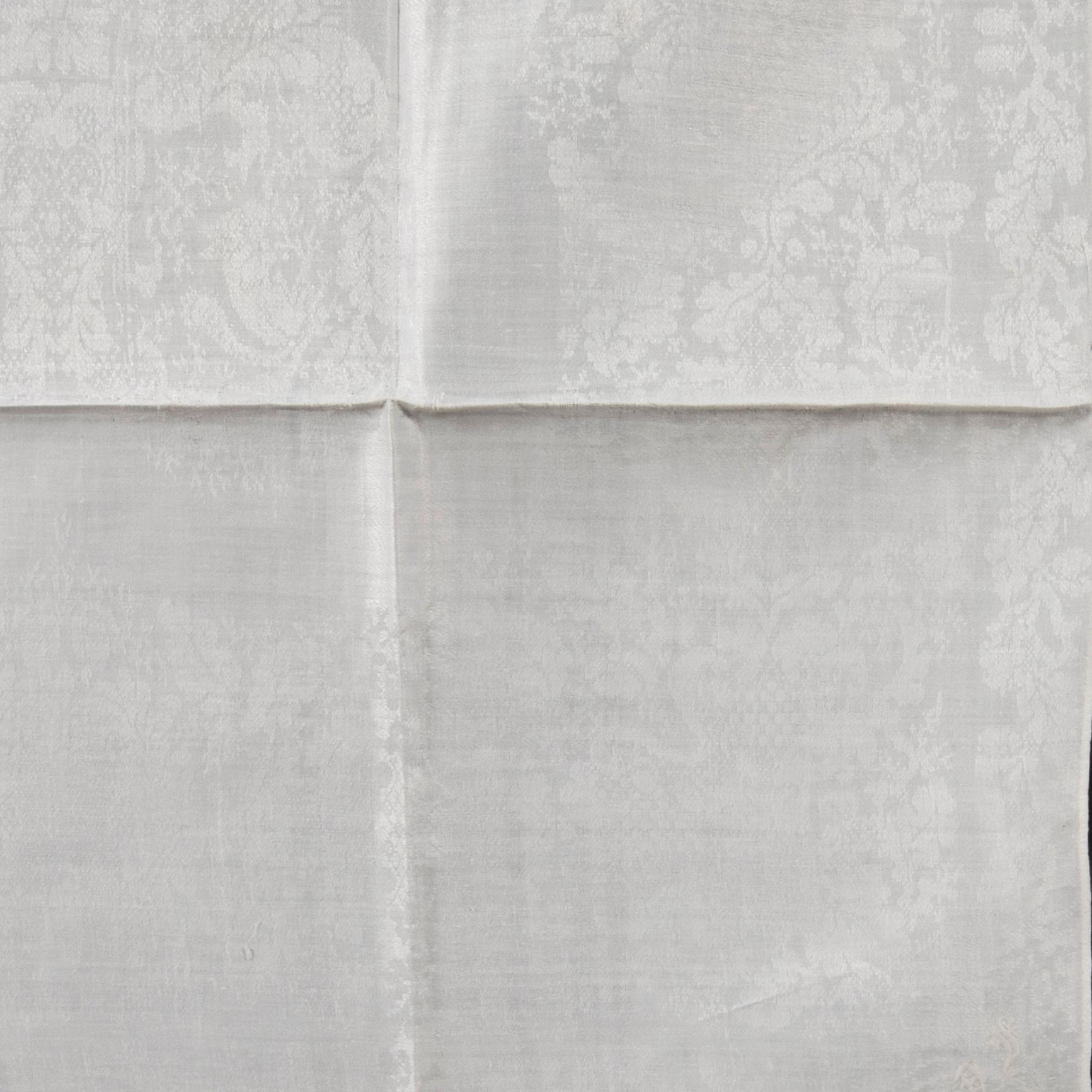 Napkins, 6 pcs damask, circa 1900.