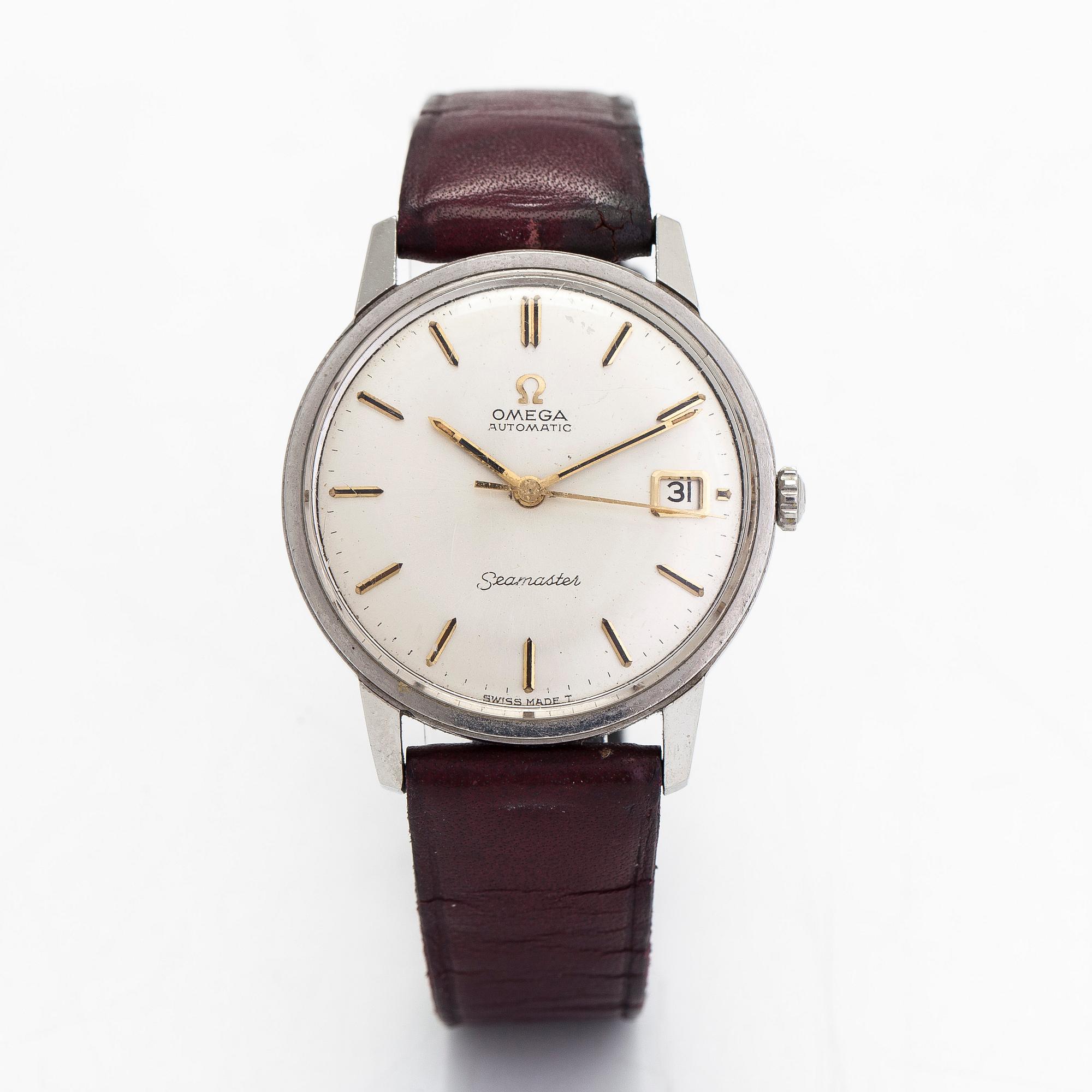 Omega, Seamaster, wristwatch, 34.5 mm.