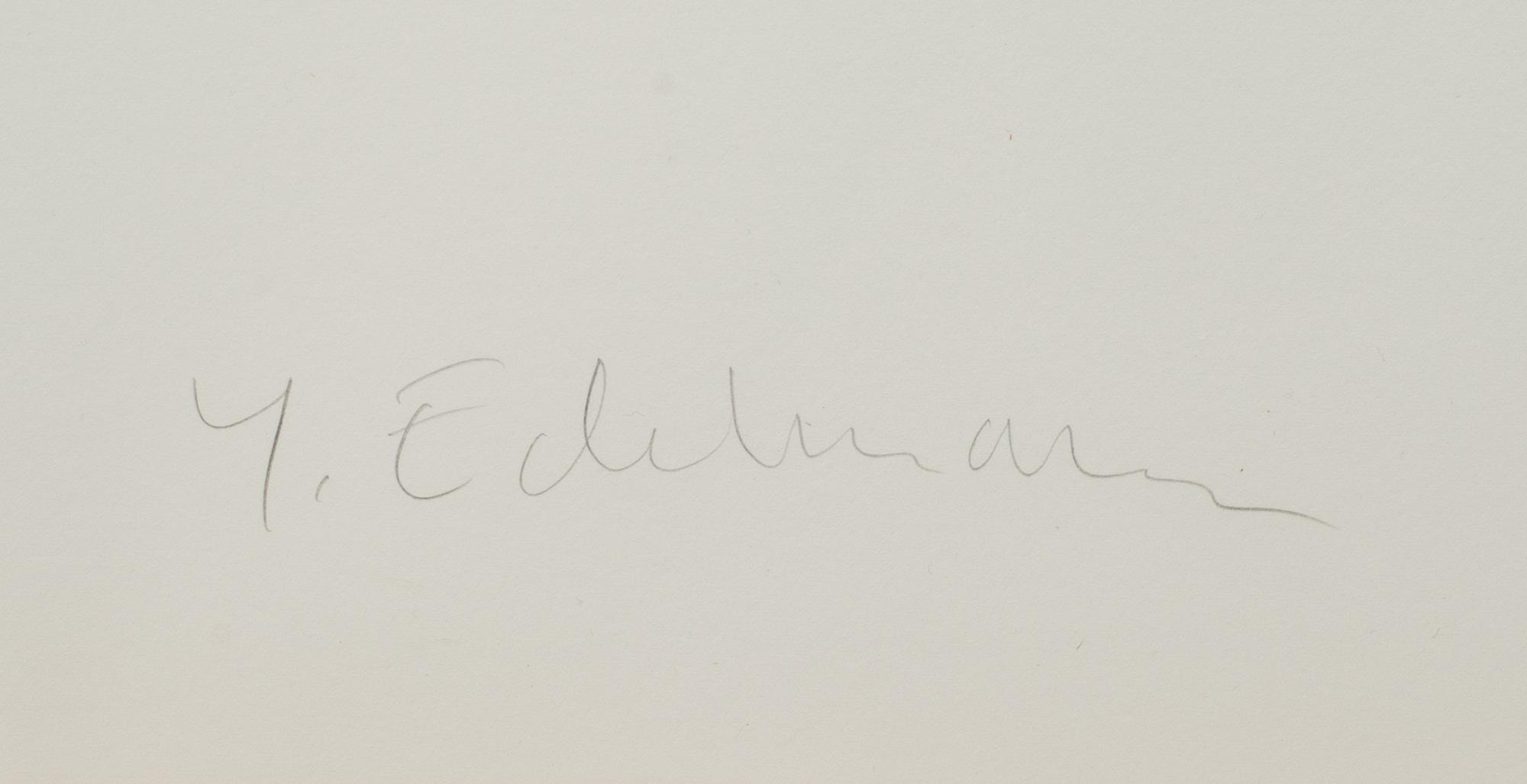 YRJÖ EDELMANN, litografi, signerad och numrerad EA VIII/XVII.