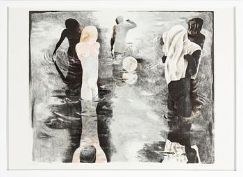 ULF GRIPENHOLM, litografi, signerad, daterad 1983, numrerad 87/150.