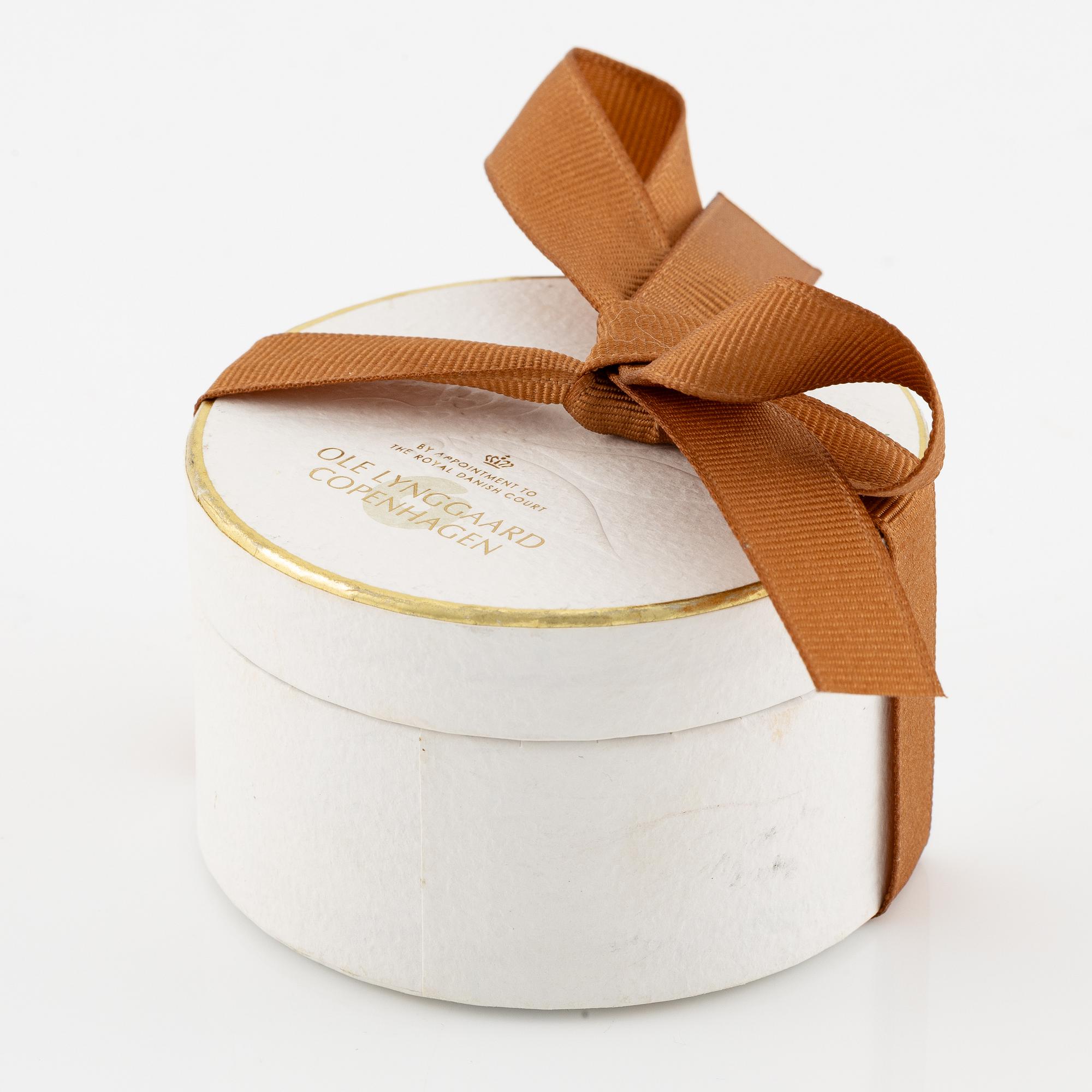 Ole Lynggaard, rings, 2 pcs, silver. With cabochon-cut grey moonstone.