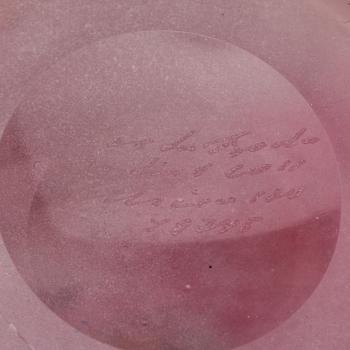 VAS, glas, Ulrica Hydman Vallien, Kosta Boda. 1900-talets andra hälft.