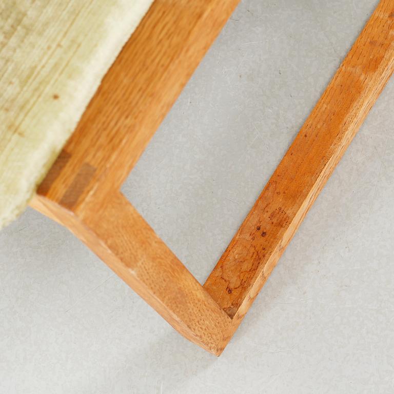 A stool by BØRGE MOGENSEN, Fredericia Stolefabrik, model 2248, ca 1960s.