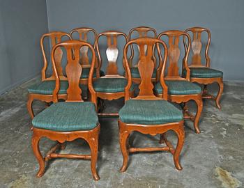 STOLAR, 8 st, rokokostil, 1900-tal.