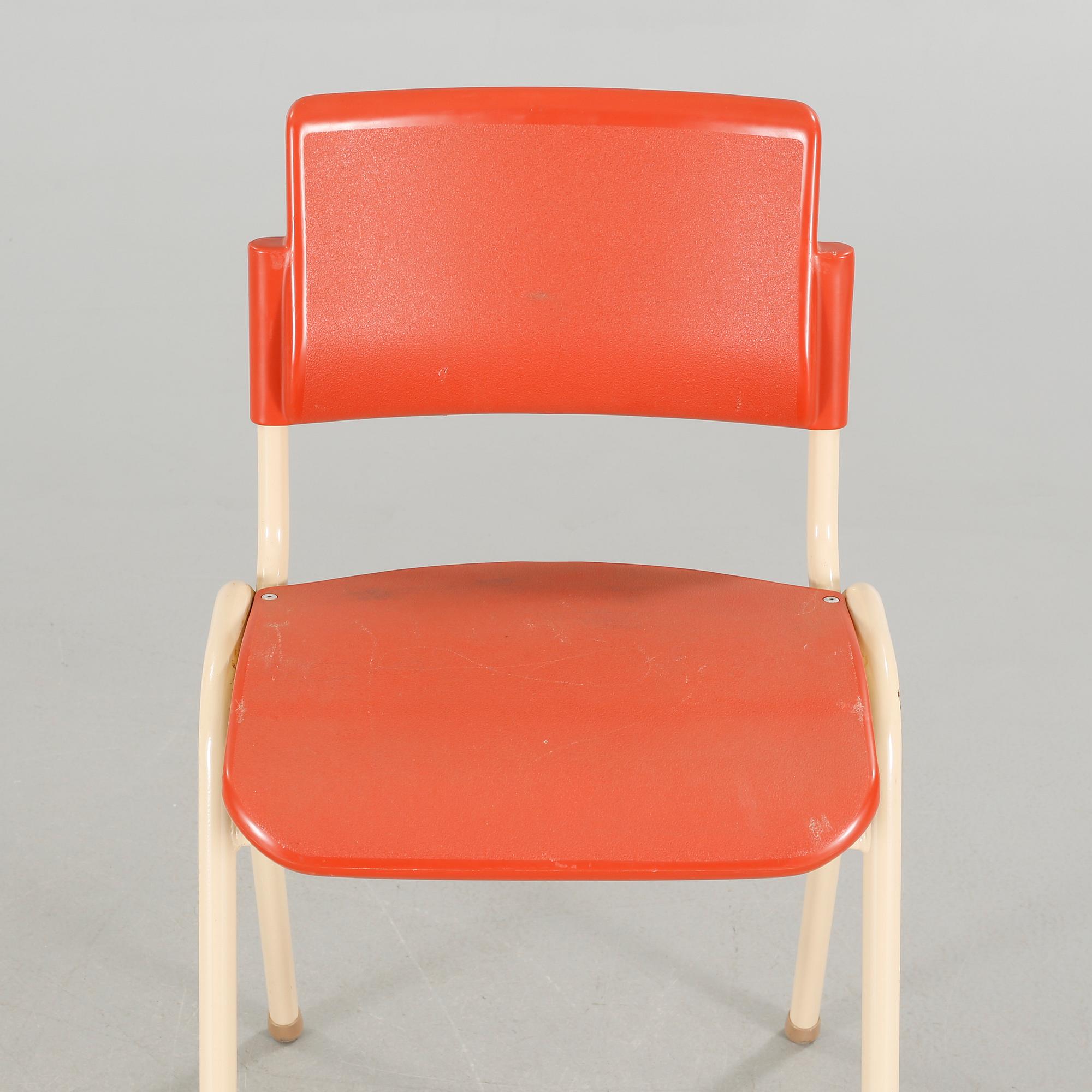 BARNSTOLAR, 4 st, Skol-Sundström AB, 1970/80-tal.