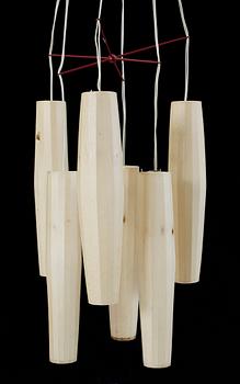 TAKLAMPA, Hans Bergström, modell nr. 153/6, Ateljé Lyktan 1950-tal.