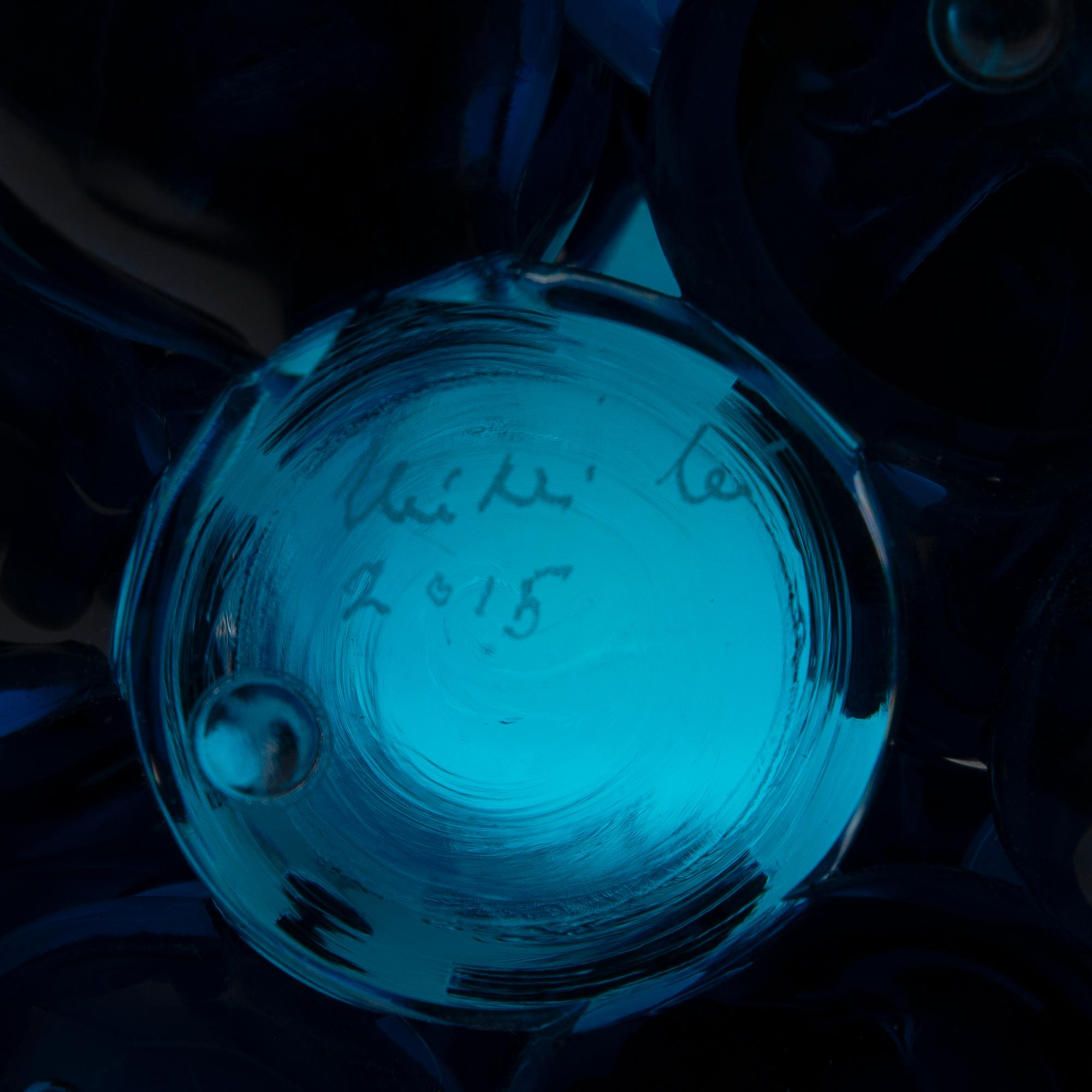 HEIKKI VIINIKAINEN, KONSTGLAS, "Sato" (Skörden), sign. Heikki V 2015.