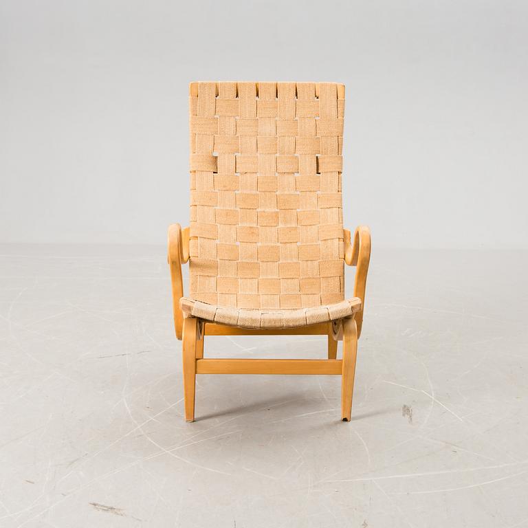 VILSTOL, "Pernilla", Bruno Mathsson, firma Karl Mathsson Värnamo, 1966.