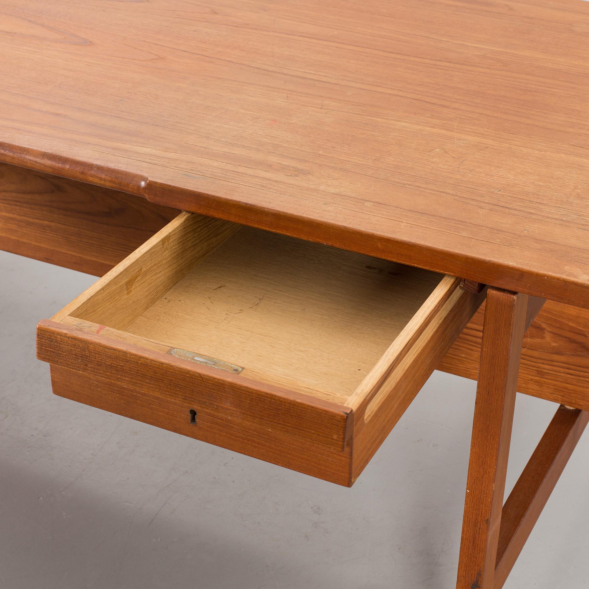 A HANS J WEGNER "AT 325" WRITING DESK, Andreas Tuck, Denmark 1970's.